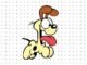 Desenhos do Odie para pintar