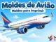 Moldes de Avião para Imprimir