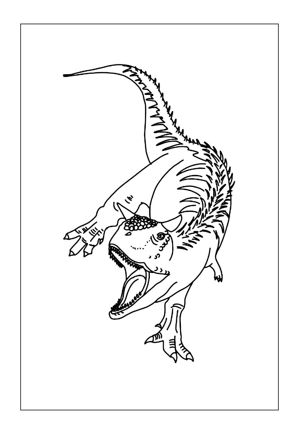 Desenho do Carnotauro