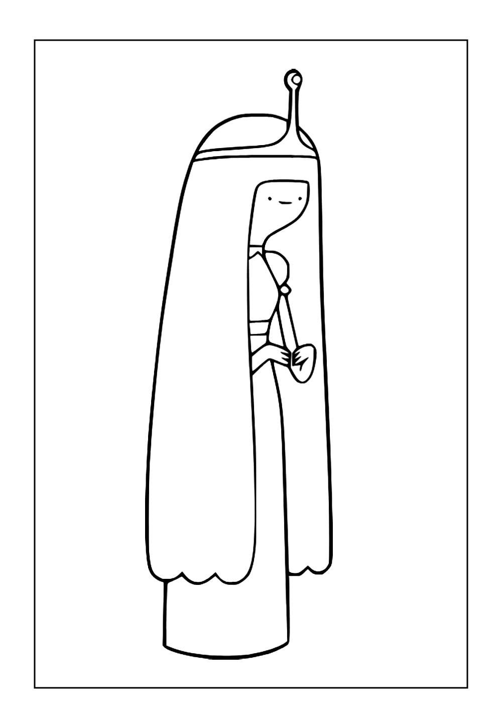 Desenho da Princesa Jujuba