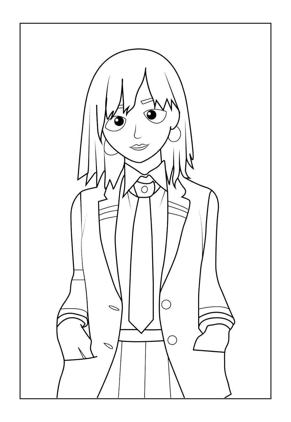 Desenhos de Boku No Hero Academia para pintar
