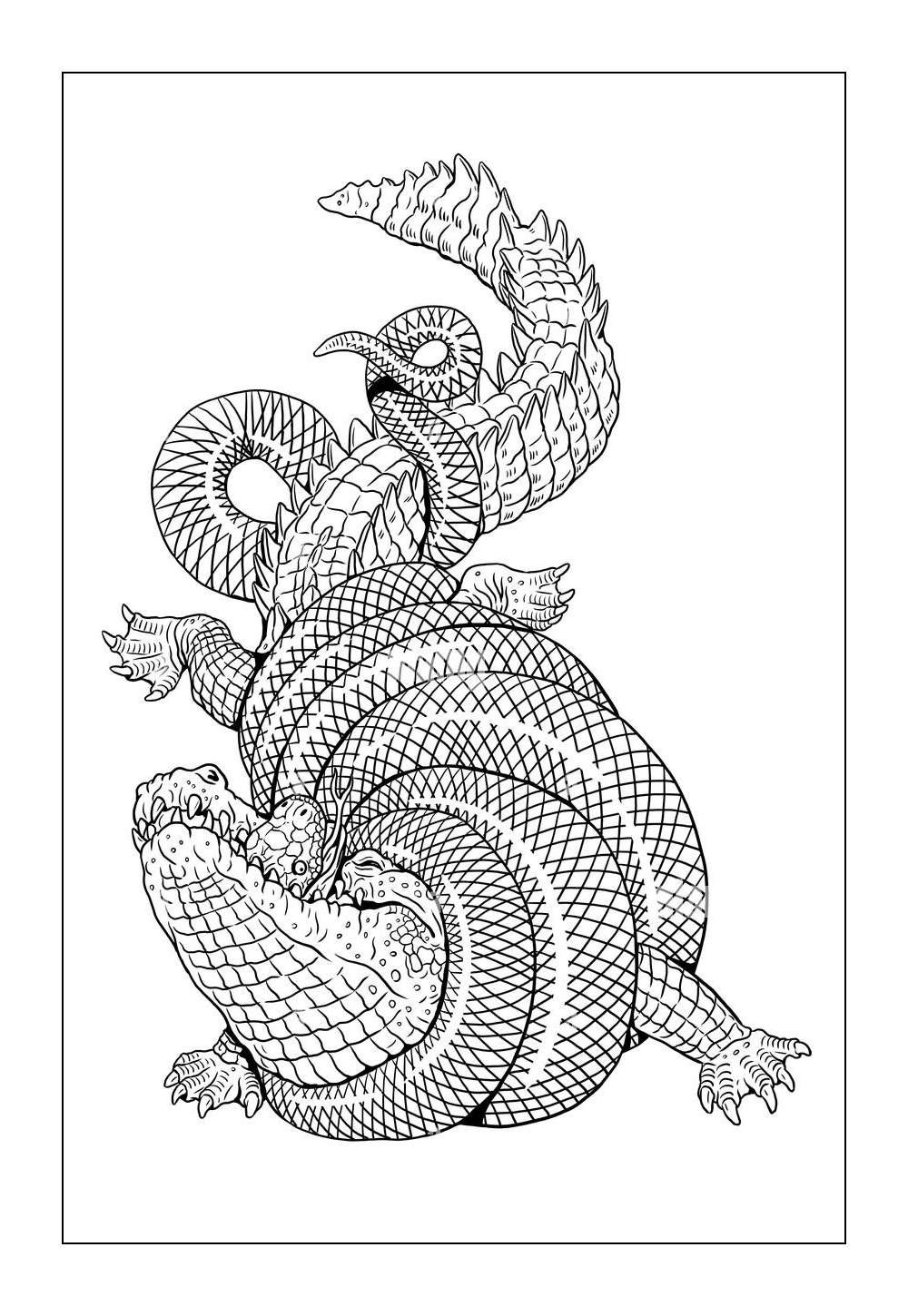 Desenhos de Deinosuchus para pintar