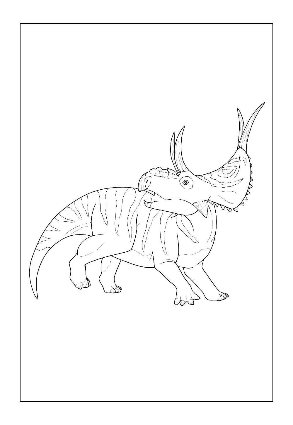 Diabloceratops para colorir
