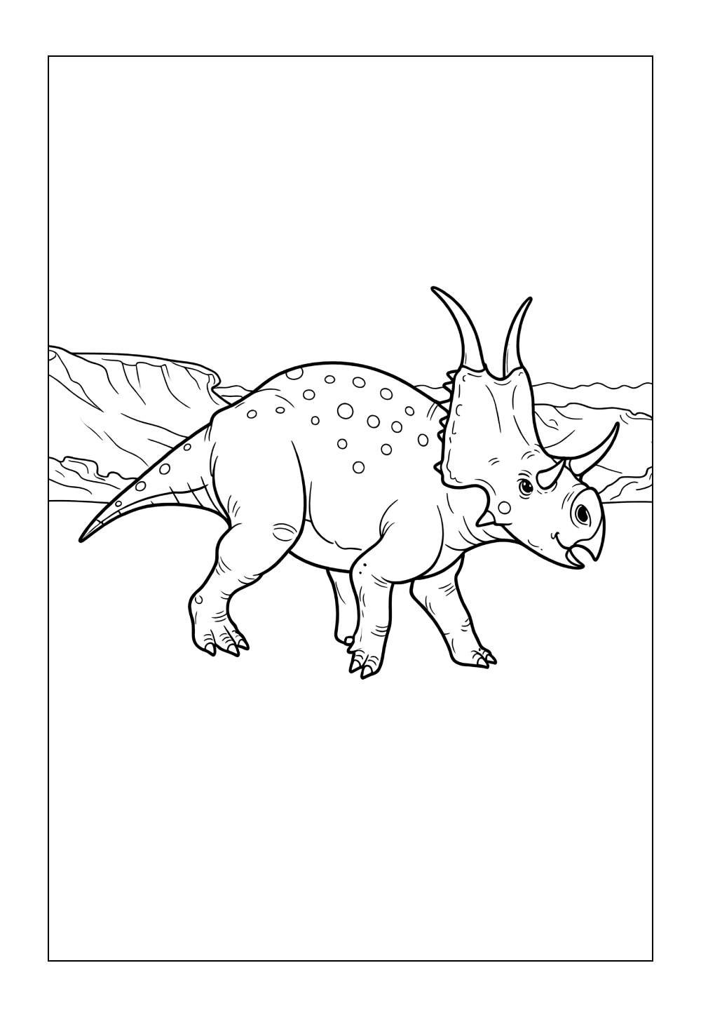 Diabloceratops para colorir