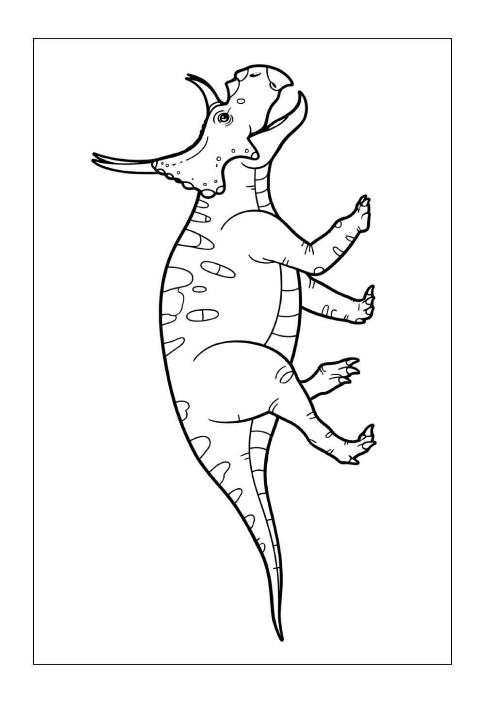 Diabloceratops para colorir