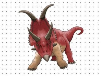 Desenho de Diabloceratops para colorir