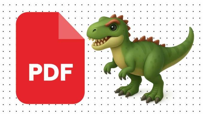Desenhos do Giganotossauro em PDF