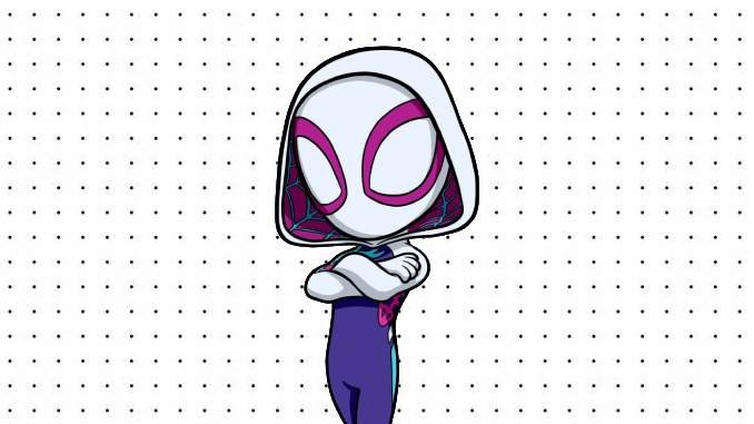 Desenhos de Gwen-Stacy para colorir