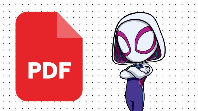 Desenhos de Gwen-Stacy em PDF