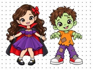 Desenhos de Halloween para pintar