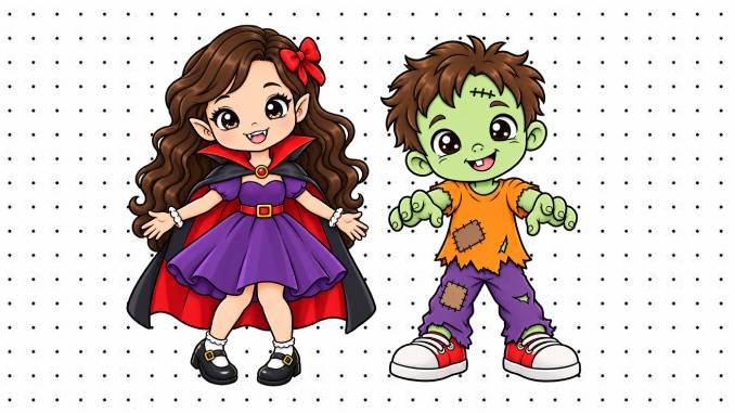 Desenhos de Halloween para pintar