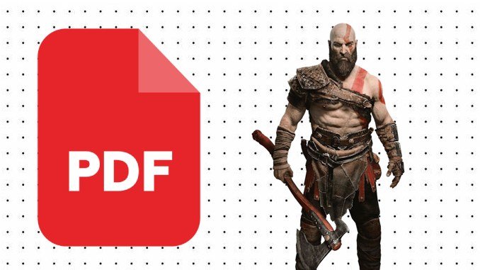 Desenhos do Kratos em PDF