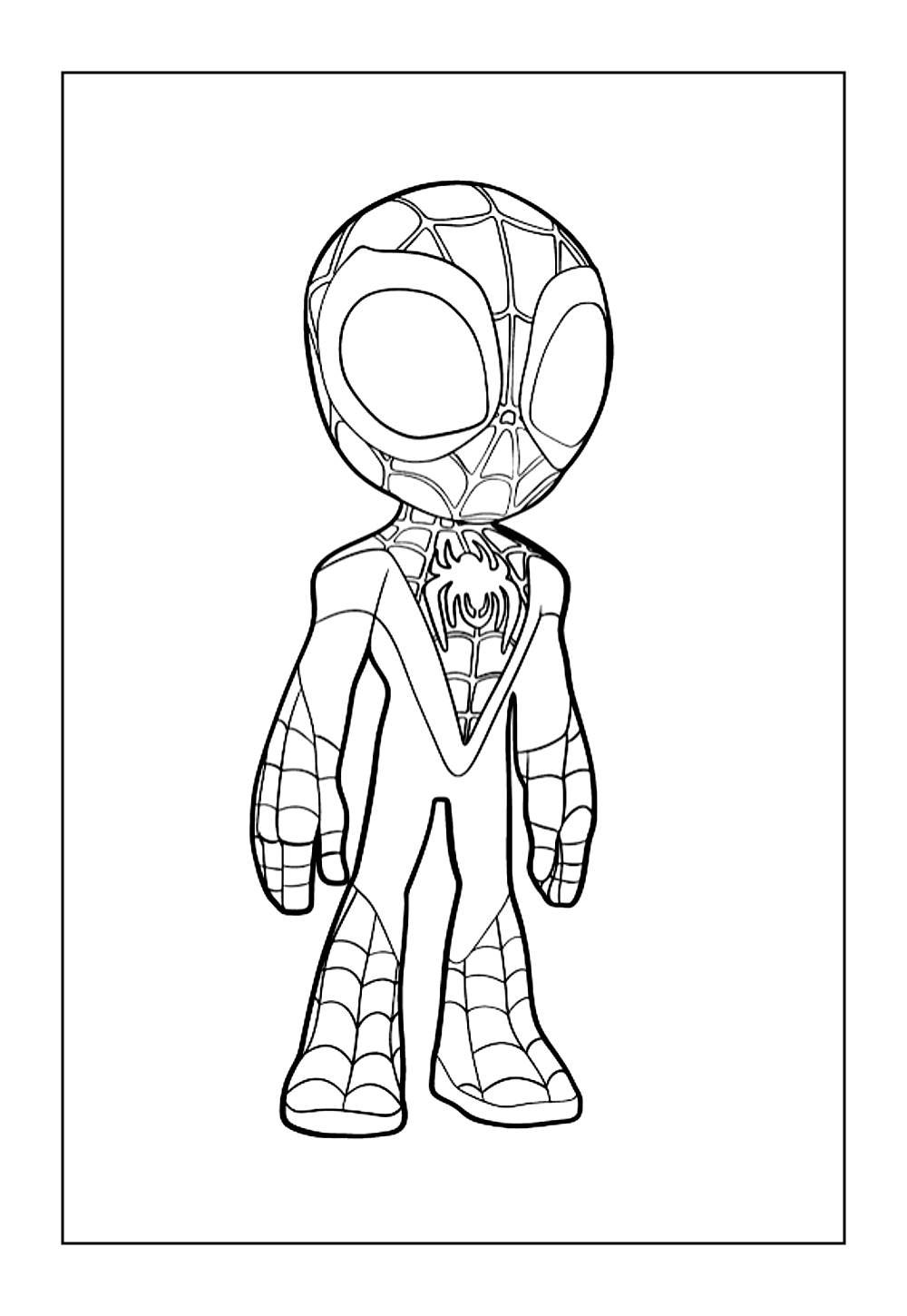 Desenho de Homem-Aranha