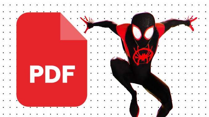 Desenhos de Miles Morales em PDF