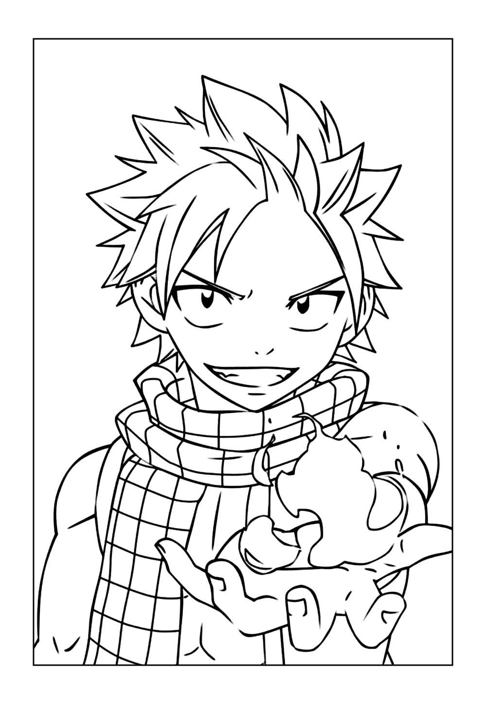 Desenhos de Natsu Dragneel