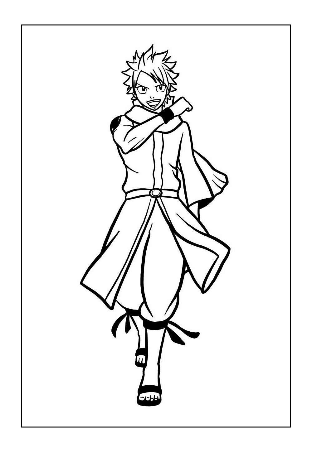 Desenhos de Natsu Dragneel