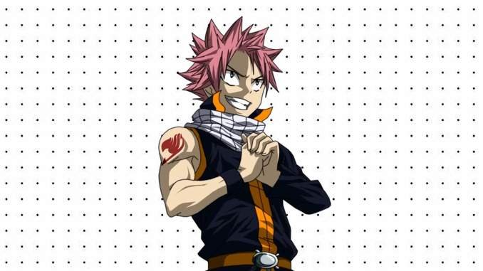 Desenhos de Natsu Dragneel para pintar