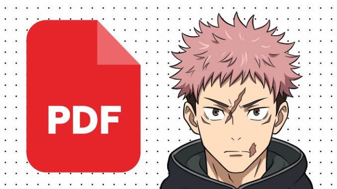 Desenhos do Yuji Itadori em PDF