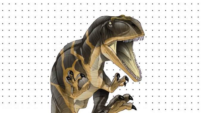 Desenhos do Abelissauro para colorir