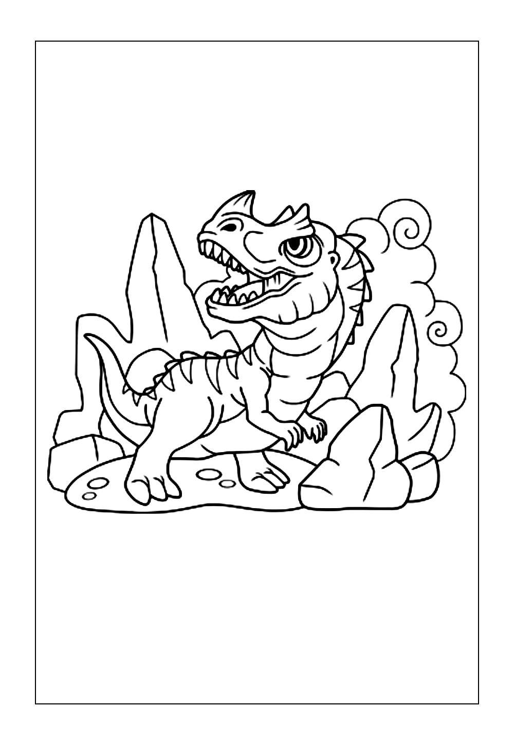 Desenho de Dinossauro