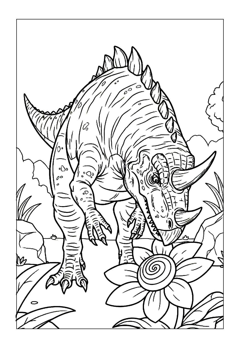 Desenhos de Ceratossauro