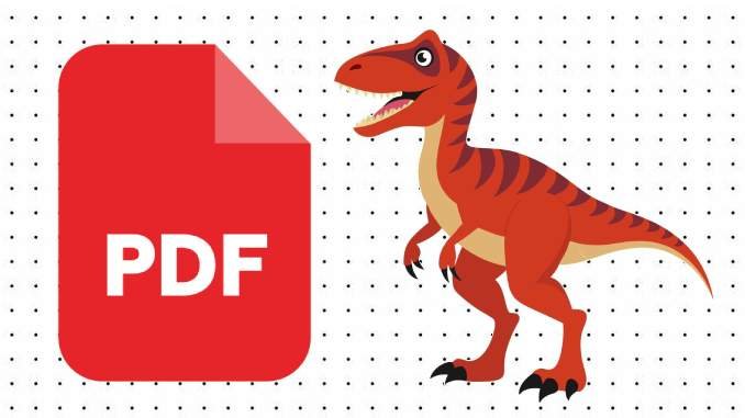 Desenhos de Ceratossauro em PDF