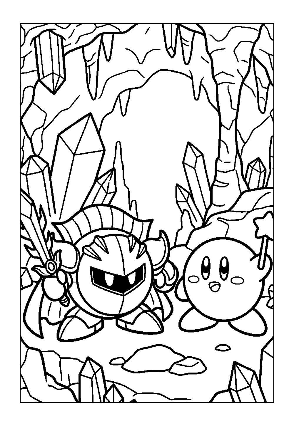 Desenho de Meta Knight