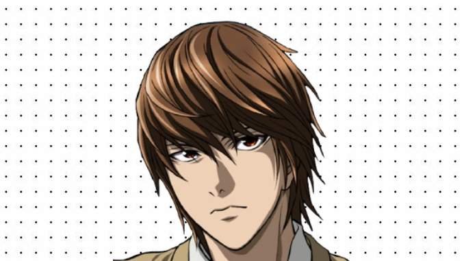 Desenhos do Light Yagami para pintar