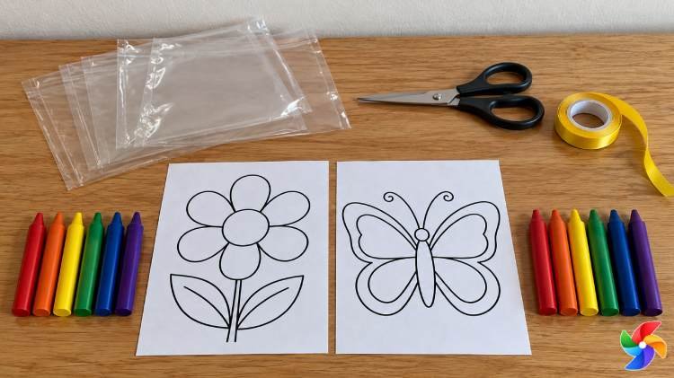 Fazendo Desenhos Colorir com Kit Gratuito